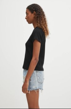 Футболка с примесью шерсти MM6 Maison Margiela