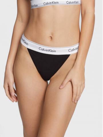 Calvin Klein Underwear Стрінги 000QF7013E Чорний Calvin Klein Underwear Стрінги 000QF7013E Чорний