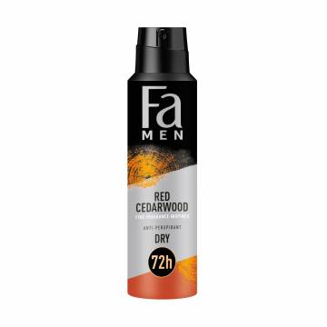 Антиперспирант-спрей Fa Men Red Cedarwood Anti-Perspirant 72H, мужской, 150 мл Антиперспирант-спрей Fa Men Red Cedarwood Anti-Perspirant 72H, мужской, 150 мл