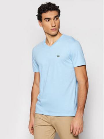 Lacoste Футболка TH6710 Голубий Regular Fit Lacoste Футболка TH6710 Голубий Regular Fit