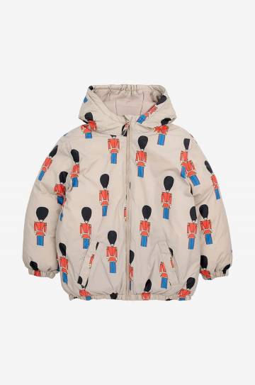 Детская куртка Bobo Choses Little Tin Soldier цвет бежевый 224AC135 Детская куртка Bobo Choses Little Tin Soldier цвет бежевый 224AC135