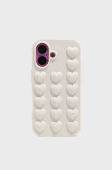 Женский белый чехол для iPhone 16 Белый ONESIZE Bimba Y Lola 261BAFT05.27050