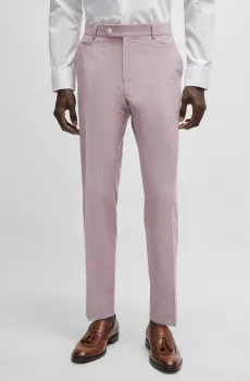 Мужские розовые брюки Розовый 52 BOSS 50515098;606