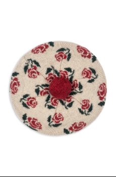 Детский берет с добавлением шерсти Konges Sløjd BELOU KNIT BERET