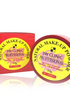 Пудра матирующим рассыпчатая 3W Clinic Natural Make-Up Powder 21 Light Beige, 30 г