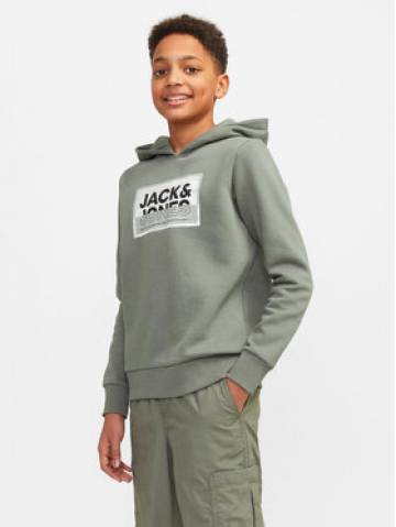 Jack&Jones Junior Світшот Logan 12254120 Зелений Standard Fit Jack&Jones Junior Світшот Logan 12254120 Зелений Standard Fit