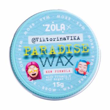 Воск для бровей Zola Paradise Wax ViktorinaVika с витамином E и аргановым маслом, 15 г Воск для бровей Zola Paradise Wax ViktorinaVika с витамином E и аргановым маслом, 15 г