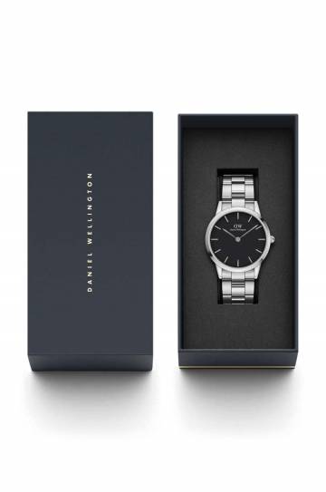 Часы Daniel Wellington Iconic Link 40 мужские цвет серебрянный Часы Daniel Wellington Iconic Link 40 мужские цвет серебрянный