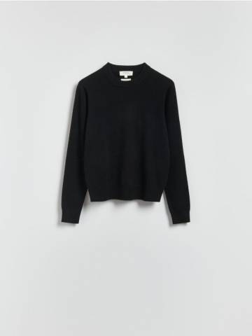 Reserved - Светр з кашеміру - чорний - TE799-99X Reserved - Светр з кашеміру - чорний - TE799-99X