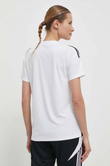 Футболка для тренинга adidas Performance Tiro 24 цвет белый IS1024 Футболка для тренинга adidas Performance Tiro 24 цвет белый IS1024