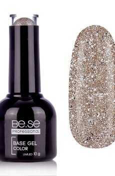 Уценка! Базовое покрытие для гель-лака Be.Se Professional Base Gel Coat Color Sparkle 11, 10 г