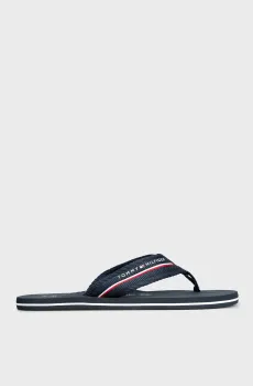 Мужские темно-синие вьетнамки CORPORATE HILFIGER BEACH SANDAL Синий 41 Tommy Hilfiger FM0FM04471
