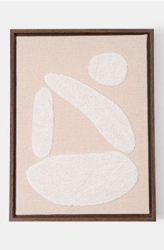 Структурна настінна декорація - бежевий