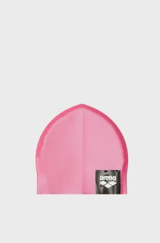 Розовая шапочка для плавания LOGO MOULDED CAP Розовый ONESIZE Arena 001912-214