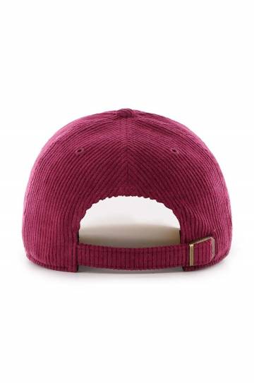 Вельветовая кепка 47 brand MLB Philadelphia Phillies цвет бордовый с аппликацией B-SKYMF19EWS-CA Вельветовая кепка 47 brand MLB Philadelphia Phillies цвет бордовый с аппликацией B-SKYMF19EWS-CA