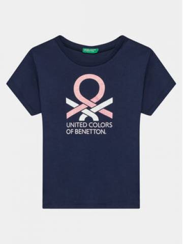 United Colors Of Benetton Футболка 3I1XC10H8 Cиній Regular Fit United Colors Of Benetton Футболка 3I1XC10H8 Cиній Regular Fit