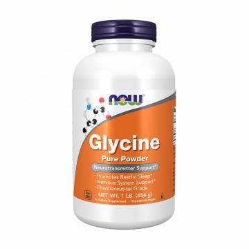 Глицин NOW foods Glycine Pure Powder 3000 мг, в порошке, 454 г Глицин NOW foods Glycine Pure Powder 3000 мг, в порошке, 454 г
