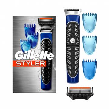 Бритва-стайлер Gillette Fusion5 ProGlide Styler (1 сменная кассета ProGlide Power + 3 насадки для моделирования бороды/усов)