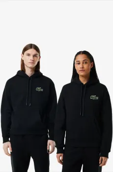 Черная толстовка (унисекс) Черный XXL Lacoste SH6404031