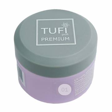 Гель для наращивания ногтей Tufi profi Premium UV Gel, 01 Clear, 15 г Гель для наращивания ногтей Tufi profi Premium UV Gel, 01 Clear, 15 г