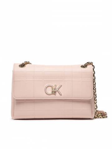 Calvin Klein Сумка Re-Lock Ew Conv Xbody Quilt K60K609682 Рожевий Calvin Klein Сумка Re-Lock Ew Conv Xbody Quilt K60K609682 Рожевий