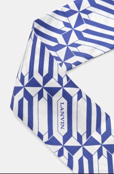Шелковый платок на шею Lanvin
