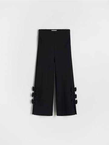 Reserved - GIRLS` TROUSERS - чорний - 844CY-99X Reserved - GIRLS` TROUSERS - чорний - 844CY-99X
