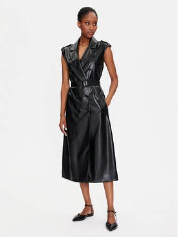 Boss Сукня зі штучної шкіри Dujeta 50518473 Чорний Regular Fit Boss Сукня зі штучної шкіри Dujeta 50518473 Чорний Regular Fit