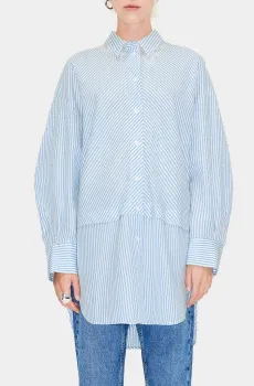 Женская рубашка в полоску Разноцветный XS Bimba Y Lola 232BR2006.10400