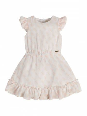 Guess Елегантне плаття K3GK02 WB450 Бежевий Regular Fit Guess Елегантне плаття K3GK02 WB450 Бежевий Regular Fit