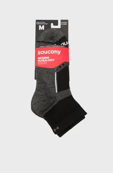 Черные носки (3 пары) ULTRALIGHT QUARTER Черный 36-39 Saucony S351004-002