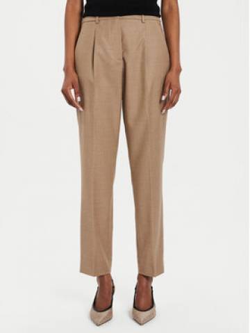 Weekend Max Mara Штани з тканини Caldaia 2425136132 Бежевий Regular Fit Weekend Max Mara Штани з тканини Caldaia 2425136132 Бежевий Regular Fit