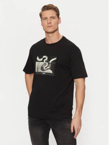 BOSS Футболка 50534919 Чорний Regular Fit BOSS Футболка 50534919 Чорний Regular Fit