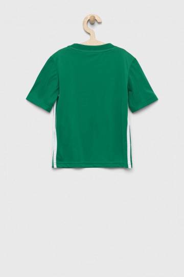 Детская футболка adidas Performance TABELA 23 JSY цвет зелёный узорная Детская футболка adidas Performance TABELA 23 JSY цвет зелёный узорная