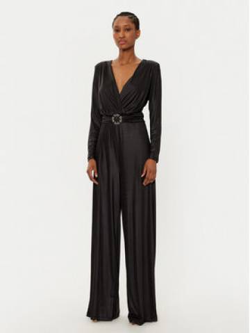 Fracomina Комбінезон FQ24WO2003J47701 Чорний Slim Fit Fracomina Комбінезон FQ24WO2003J47701 Чорний Slim Fit