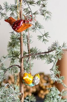 Набор новогодних украшений Bloomingville Carmela Ornament 2 шт