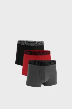 Мужские боксеры (3 шт) UA Perf Cotton Разноцветный S Under Armour 1383891-025