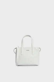 Женская белая сумка CK MUST MINI TOTE_CROCO Белый ONESIZE Calvin Klein K60K612163