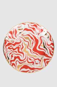 Фарфоровая десертная тарелка Storm