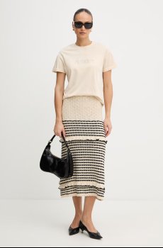 Хлопковая футболка Twinset