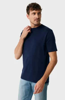 Мужской темно-синий джемпер LORENZO Premium knit t-shirt Синий L Mexx MF006601551M