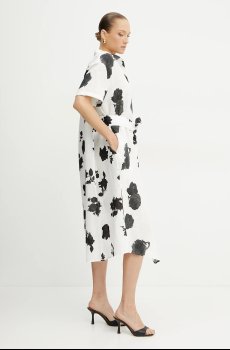 Льняное платье Liviana Conti