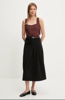 Блузка со льном Answear.LAB