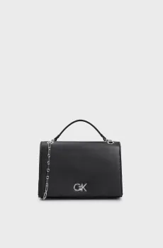 Женская черная сумка CK MEDIUM CONV CHAIN BAG Черный ONESIZE Calvin Klein K60K612810