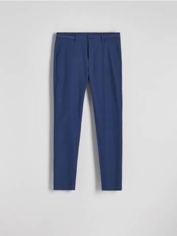 Reserved - Картаті штани-чиноси - синій - 640DR-55X