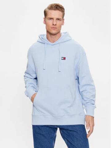 Tommy Jeans Світшот DM0DM16369 Блакитний Relaxed Fit Tommy Jeans Світшот DM0DM16369 Блакитний Relaxed Fit