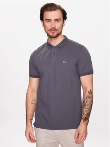 Lindbergh Поло 30-427002 Сірий Relaxed Fit Lindbergh Поло 30-427002 Сірий Relaxed Fit