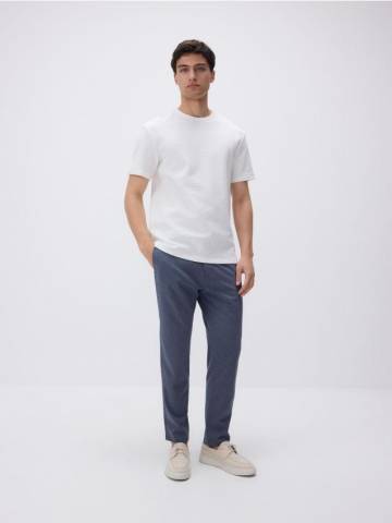 Reserved - Брюки carrot fit - steel blue - 5508L-95M Reserved - Брюки carrot fit - steel blue - 5508L-95M