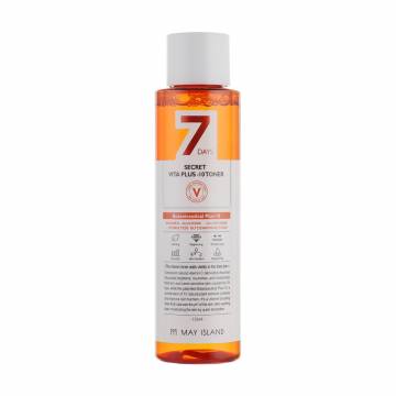 Осветляющий тонер для лица May Island 7 Days Secret Vita Plus-10 Toner витаминизированный, 155 мл Осветляющий тонер для лица May Island 7 Days Secret Vita Plus-10 Toner витаминизированный, 155 мл