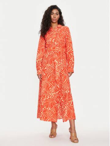 ONLY Сукня-сорочка Callie 15318799 Оранжевий Regular Fit ONLY Сукня-сорочка Callie 15318799 Оранжевий Regular Fit